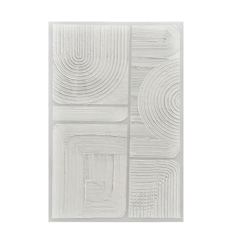 KIMOLOS 2 ΠΙΝΑΚΑΣ ΚΑΜΒΑΣ ΛΕΥΚΟ ΞΥΛΟ 80x120xH3,5cm