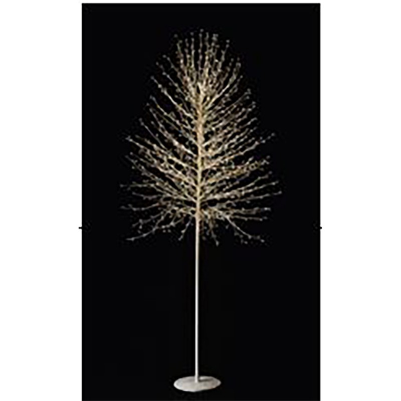 GLOW FLARE 150 ΧΡΙΣΤΟΥΓΕΝΝΙΑΤΙΚΟ ΔΕΝΤΡΟ LED 40x40x150cm COPPER ΜΑΥΡΟ PVC