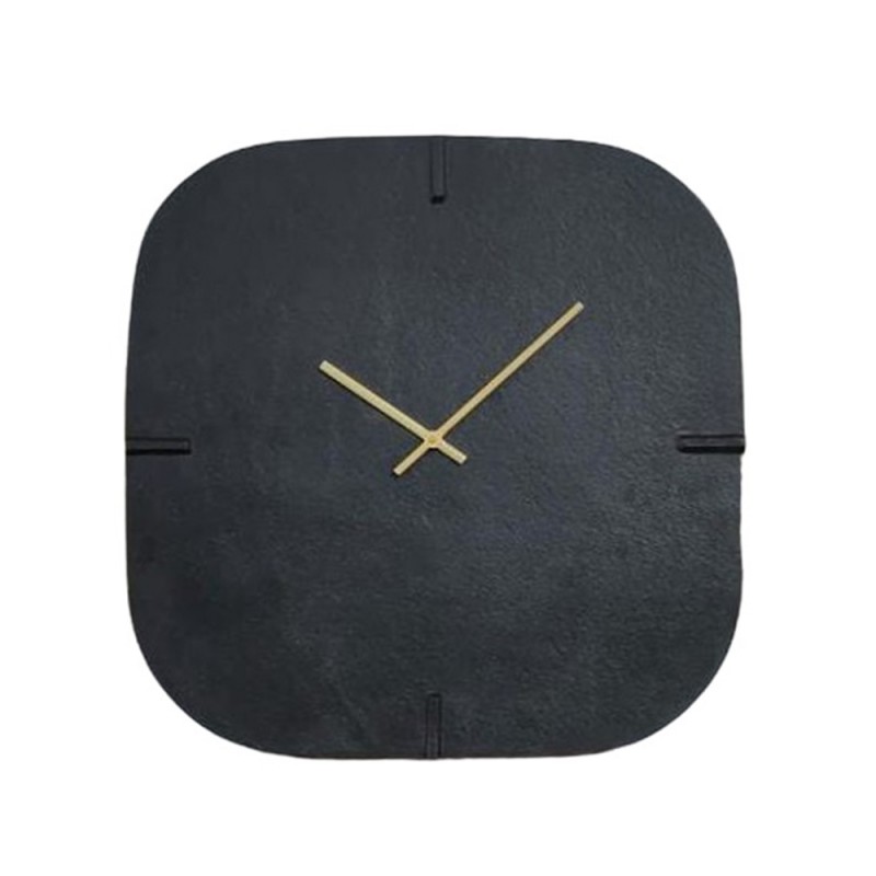 SIMPLE ΡΟΛΟΪ ΤΟΙΧΟΥ 50x50x1cm ΑΛΟΥΜΙΝΙΟ ΜΑΥΡΟ