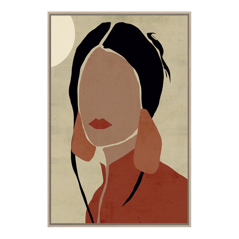 BELEZA SAGRADA ΠΙΝΑΚΑΣ ΔΙΑΚΟΣΜΗΣΗΣ 83x123x4cm ΚΑΜΒΑΣ ΠΟΛΥΧΡΩΜΟ ΞΥΛΟ ΦΥΣΙΚΟ