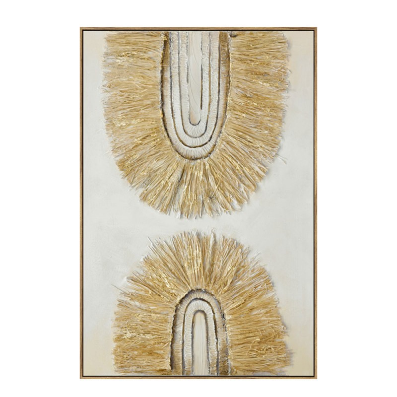 BOHO ART ΠΙΝΑΚΑΣ ΔΙΑΚΟΣΜΗΣΗΣ 60x90x4 ΚΑΜΒΑΣ ΠΟΛΥΧΡΩΜΟ ΧΡΥΣΟ