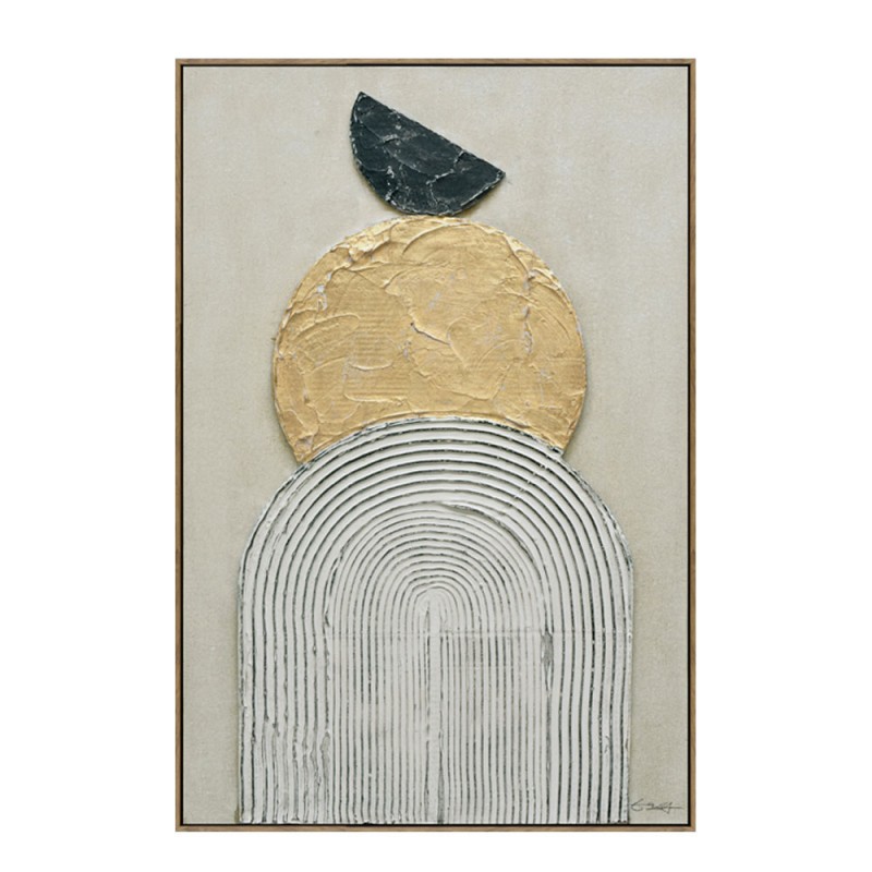 ART VIBRANCE ΠΙΝΑΚΑΣ ΔΙΑΚΟΣΜΗΣΗΣ 60x90x4 ΚΑΜΒΑΣ ΠΟΛΥΧΡΩΜΟ ΧΡΥΣΟ