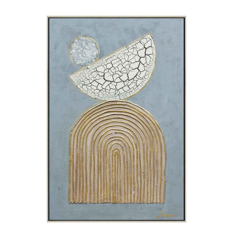 ART VIBRANCE ΠΙΝΑΚΑΣ ΔΙΑΚΟΣΜΗΣΗΣ 60x90x4 ΚΑΜΒΑΣ ΠΟΛΥΧΡΩΜΟ ΧΡΥΣΟ