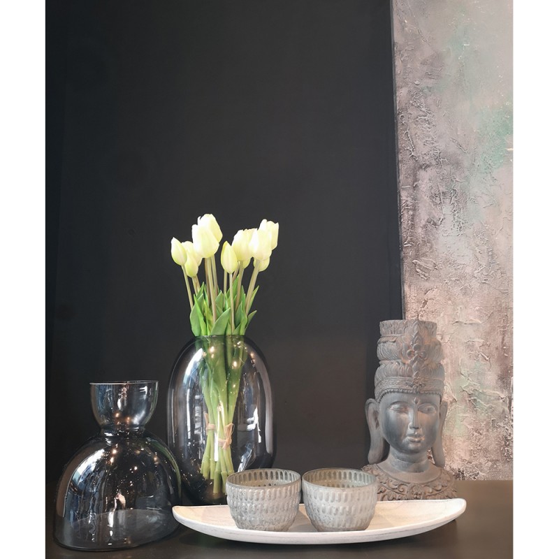 BALI ΔΙΑΚΟΣΜΗΤΙΚΟ ΒΟΥΔΑΣ 16x13x31 POLYRESIN ΑΝΘΡΑΚΙ