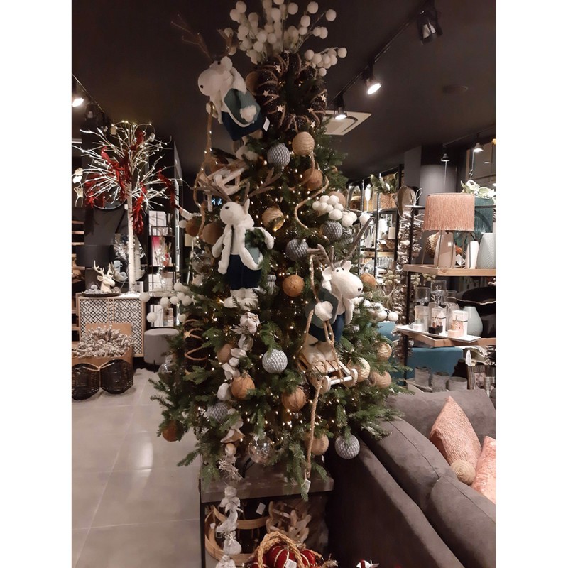 XMAS ABETE ΔΕΝΤΡΟ PVC ΠΡΑΣΙΝΟ 140x140xH210cm