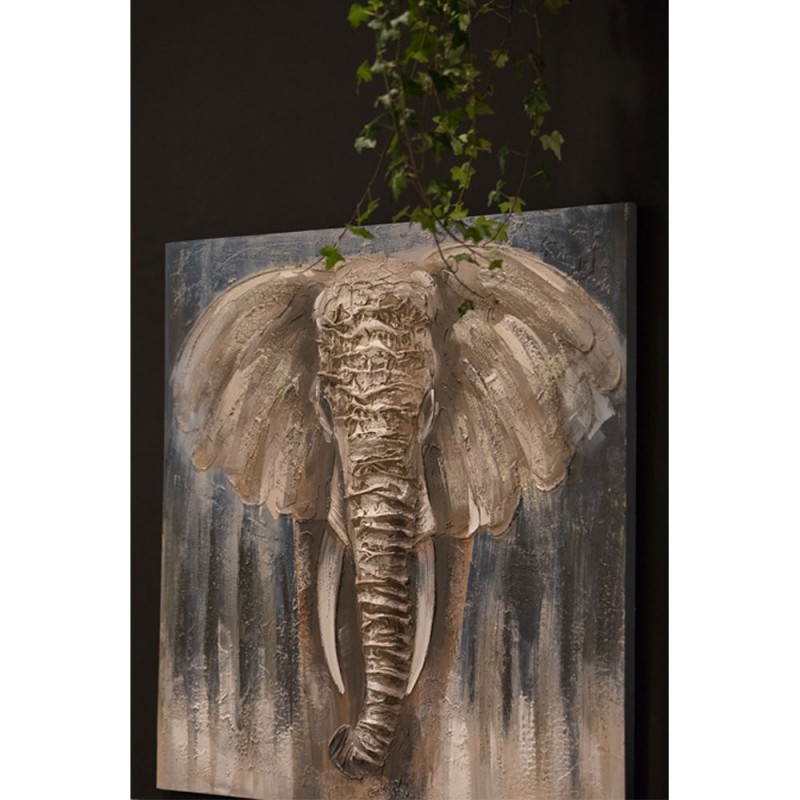 MY ELEFANT ΠΙΝΑΚΑΣ ΔΙΑΚΟΣΜΗΣΗΣ 100x100x3 ΚΑΜΒΑΣ ΠΟΛΥΧΡΩΜΟ ΞΥΛΟ