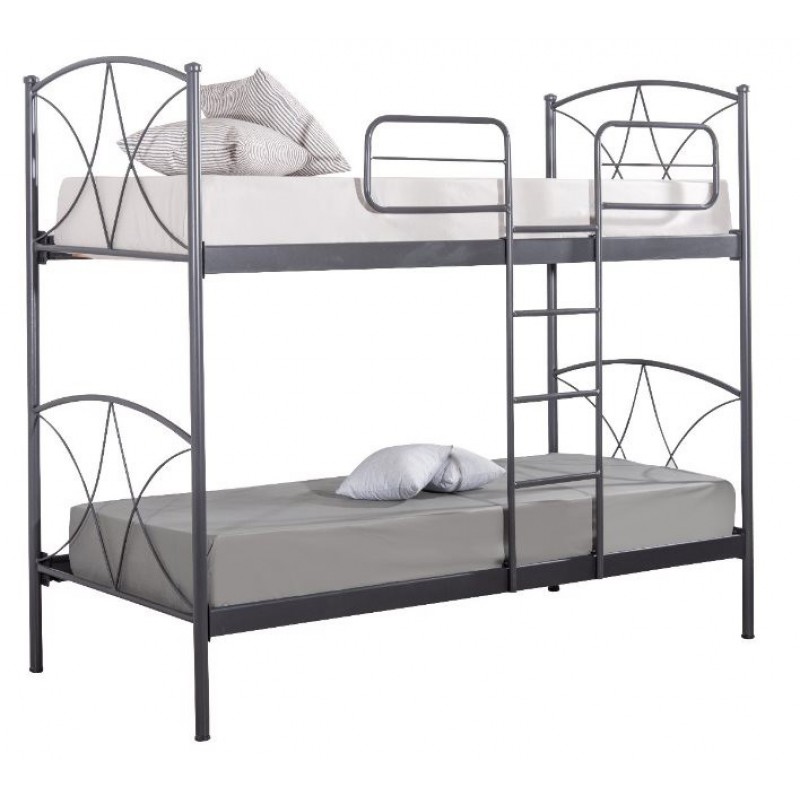 KPS/ ΝΑΤΑΛΙΑ ΚΟΥΚΕΤΑ ΜΕΤΑΛΛΙΚΗ ΜΕ ΠΡΟΣΤΑΤΕΥΤΙΚΗ ΣΚΑΛΑ+ΚΑΓΚΕΛΟ ΕΛΛΗΝΙΚΗΣ ΚΑΤΑΣΚΕΥΗΣ ΓΙΑ ΣΤΡΩΜΑ 90Χ190 ΕΚ