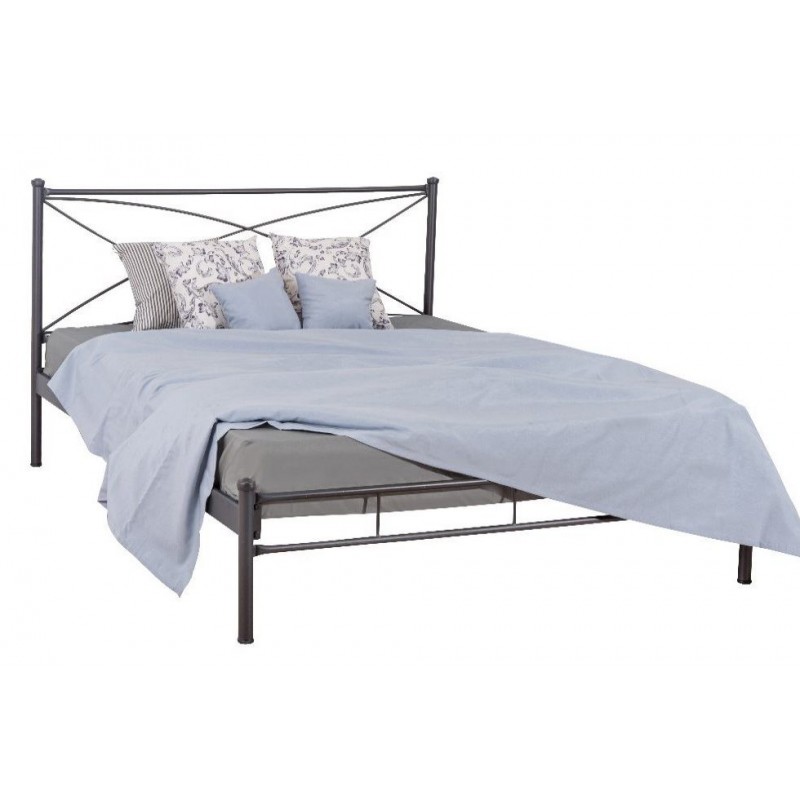 KPS/ LUNA ΚΡΕΒΑΤΙ ΜΕΤΑΛΛΙΚΟ ΗΜΙΔΙΠΛΟ ΕΛΛΗΝΙΚΗΣ ΚΑΤΑΣΚΕΥΗΣ ΓΙΑ ΣΤΡΩΜΑ 130Χ190 ΕΚ