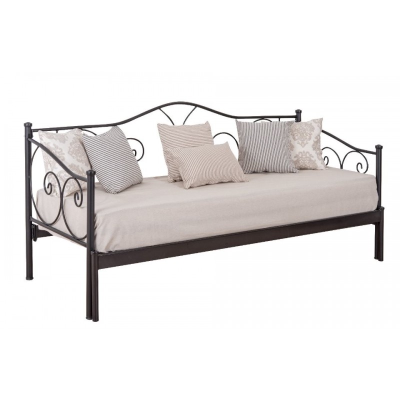 KPS/ JULIET 2ΘΕΣΙΟΣ ΚΑΝΑΠΕΣ- ΗΜΙΔΙΠΛΟ ΚΡΕΒΑΤΙ ΜΕ ΜΗΧΑΝΙΣΜΟ ΜΕΤΑΛΛΙΚΟ ΜΑΖΙ ΜΕ ΣΤΡΩΜΑΤΑ ΕΛΛΗΝΙΚΗΣ ΚΑΤΑΣΚΕΥΗΣ 120Χ100/200 ΕΚ