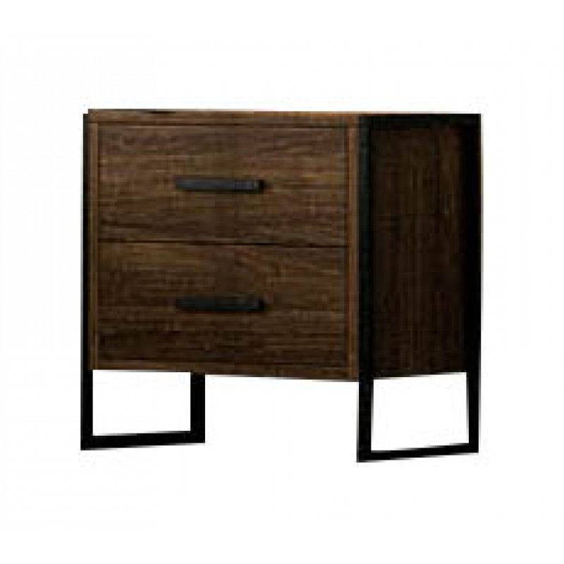 KPS/ Κ04 ΚΟΜΟΔΙΝΟ ΔΟΥΚΑΣ ΜΕ 2 ΣΥΡΤΑΡΙΑ ΞΥΛΟ-ΜΕΤΑΛΛΟ 48Χ33Χ50