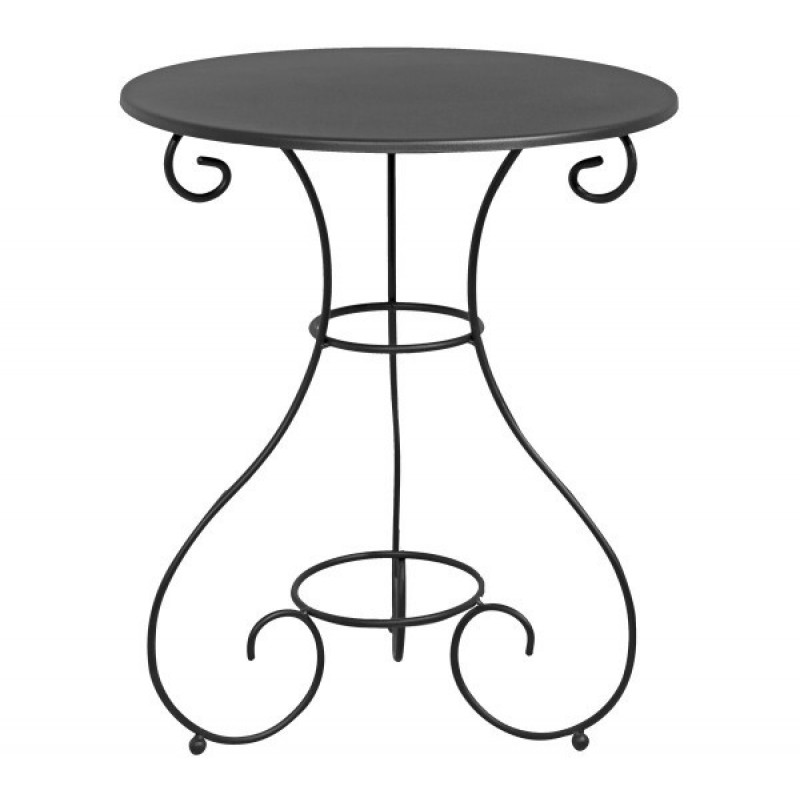 KPS/ ΤΡΑΠΕΖΙ ΠΑΡΑΔΟΣΙΑΚΟ ΚΑΦΕΝΕΙΟΥ ΜΕΤΑΛΛΙΚΟ ΣΑΝΤΟΡΙΝΗΣ Φ60