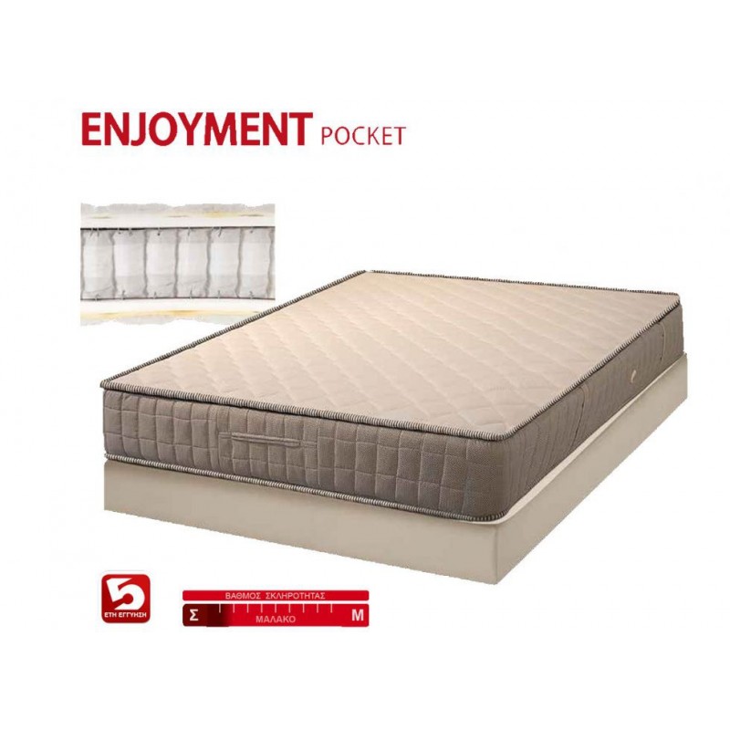 KPS/ STROM ENJOYMENT ΣΤΡΩΜΑ ΑΝΑΤΟΜΙΚΟ  ΜΟΝΟ 90Χ190X23 ΕΚ