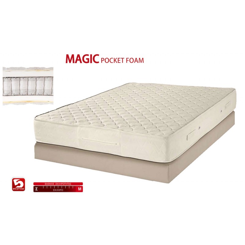 KPS ΣΤΡΩΜΑ MAGIC POCKET FOAM 90X200X28EK