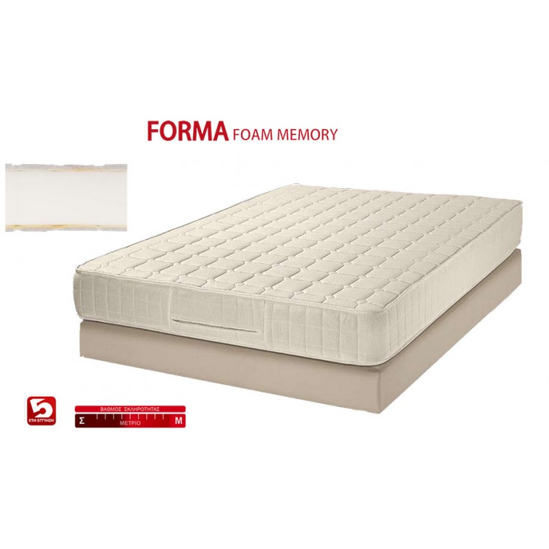 KPS ΣΤΡΩΜΑ FORMA FOAM MEMORY 110X200X19EK