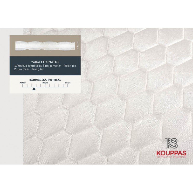KPS ΑΝΩΣΤΡΩΜΑ FOAM 100X190X6ΕΚ  COMPLETE