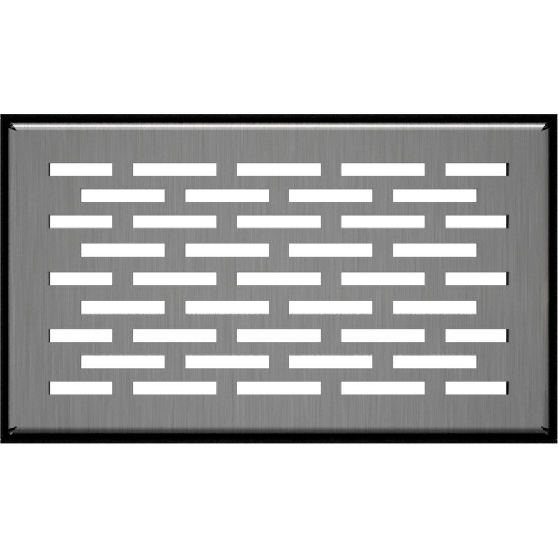 KRATKI ΠΕΡΣΙΔΑ ΔΑΠΕΔΟΥ 117/SZ/FLOOR/SZLIF 11X17CM INOX