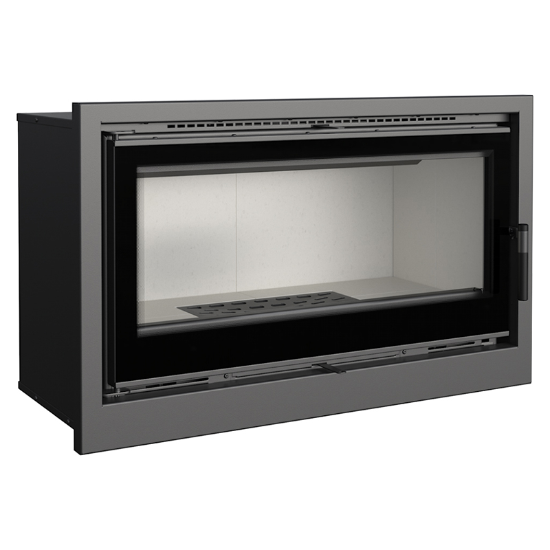 KRATKI KASETA/ARKE/95 (95X59CM ΑΠΑΙΤΟΥΜΕΝΟ ΑΝΟΙΓΜΑ) ECODESIGN (A+) 14KW (100-185Μ2)  ΕΝΕΡΓΕΙΑΚΗ ΕΣΤΙΑ ΑΕΡΟΘΕΡΜΗ ΜΕ ΔΙΠΛΟ ΒΕΝΤΙΛΑΤΕΡ (372M3/h) ΚΑΙ ΛΕΥΚΑ ΚΕΡΑΜΙΚΑ TERMOTEC