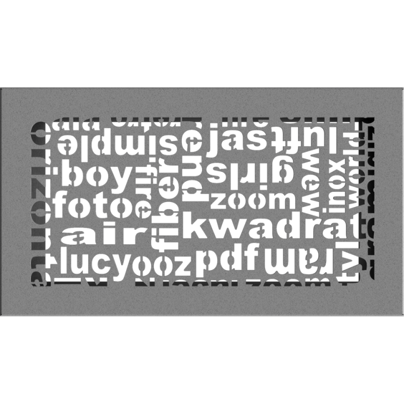 KRATKI ΠΕΡΣΙΔΑ 30ABC/GR (17X30CM) ΓΡΑΝΙΤΗΣ