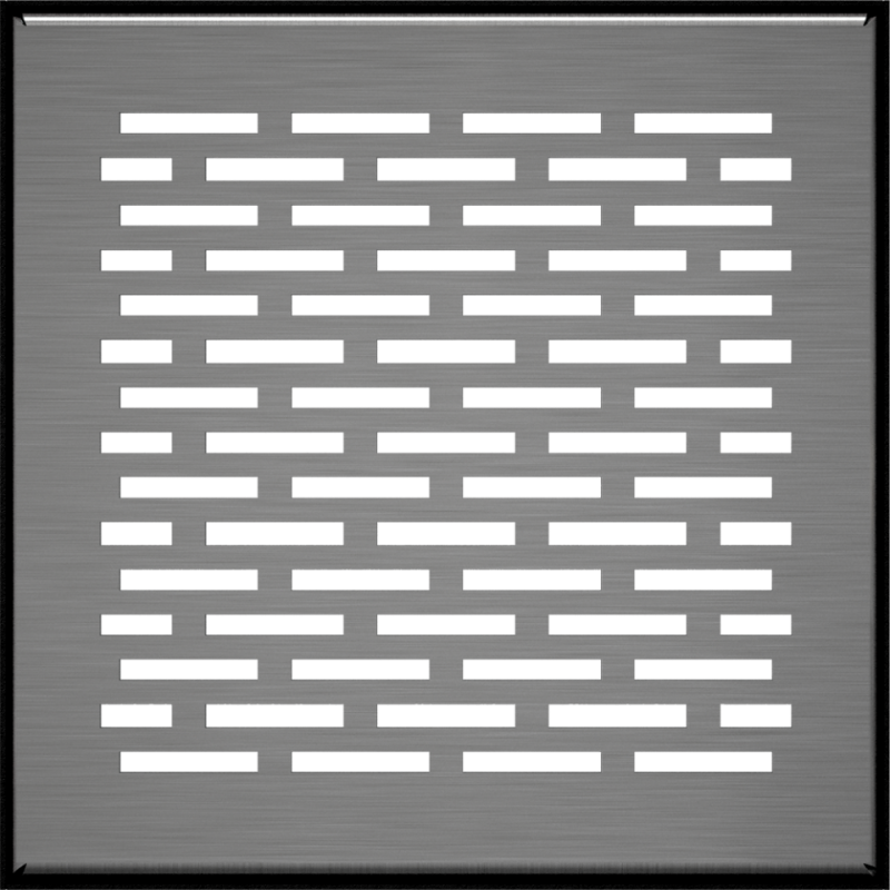 KRATKI ΠΕΡΣΙΔΑ ΔΑΠΕΔΟΥ 17/SZ/FLOOR/SZLIF 17X17CM INOX