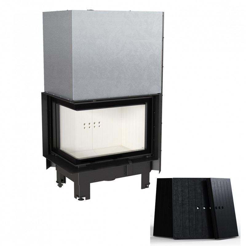 KRATKI MBZ/L/BS/G/BLACK ΑΡΙΣΤΕΡΗ ΓΩΝΙΑ ΣΥΡΟΜΕΝΟ 13KW (120-150M2) ΕΝΕΡΓΕΙΑΚΟ ΤΖΑΚΙ ΑΕΡΟΘΕΡΜΟ ΜΕ ΜΑΥΡΑ ΚΕΡΑΜΙΚΑ TERMOTEC