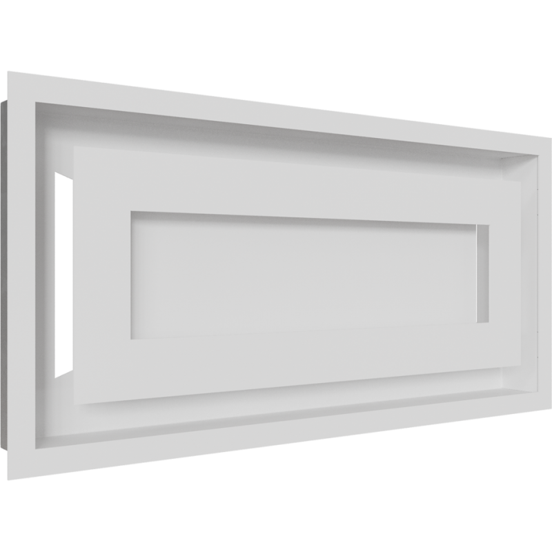 KRATKI ΠΕΡΣΙΔΑ 22/45B/WIND 22X45CM ΛΕΥΚΗ