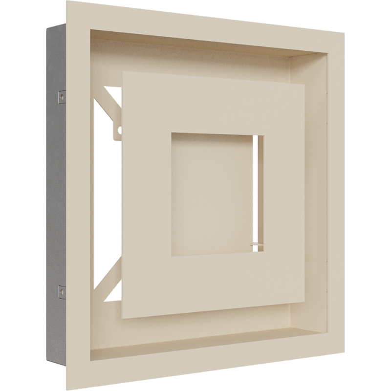 KRATKI ΠΕΡΣΙΔΑ 22K/WIND 22X22CM ΚΡΕΜ