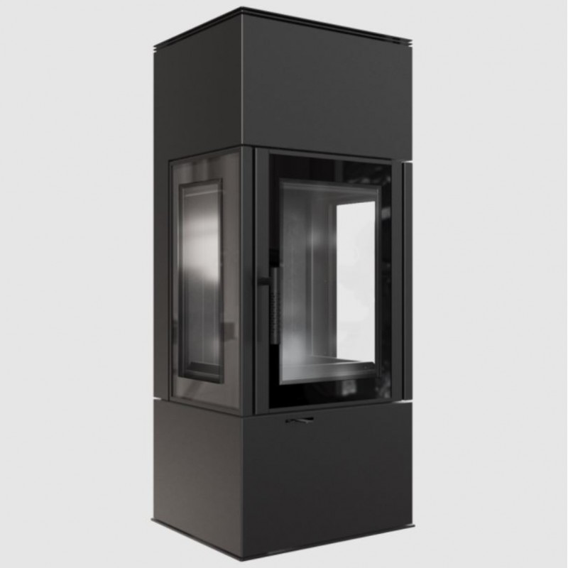 KRATKI THOR/VIEW/BLACK (A+) ECODESIGN 8KW (80-105M2) ΕΝΕΡΓΕΙΑΚΗ ΣΟΜΠΑ ΤΡΙΩΝ ΟΨΕΩΝ ΑΠΟ ΧΑΛΥΒΑ ΜΕ ΜΑΥΡΑ ΚΕΡΑΜΙΚΑ TERMOTEC
