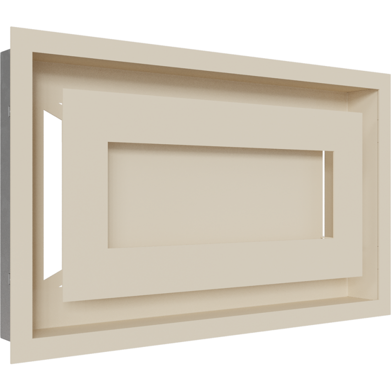 KRATKI ΠΕΡΣΙΔΑ 22/37K/WIND 22X37CM ΚΡΕΜ