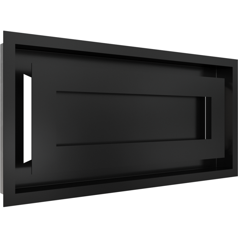 KRATKI ΠΕΡΣΙΔΑ 22/45C/WIND 22X45CM ΜΑΥΡΟ