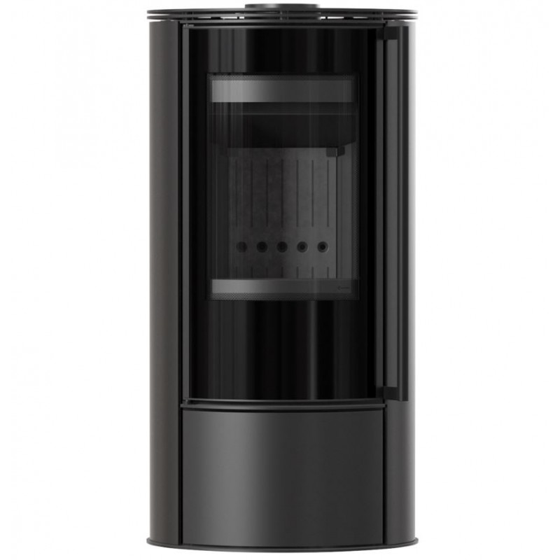 KRATKI ERIK/BLACK 5,5KW (40-60M2) ΕΝΕΡΓΕΙΑΚΗ ΣΟΜΠΑ ΞΥΛΟΥ ΑΠΟ ΧΑΛΥΒΑ ΜΕ ΜΑΥΡΑ ΚΕΡΑΜΙΚΑ TERMOTEC