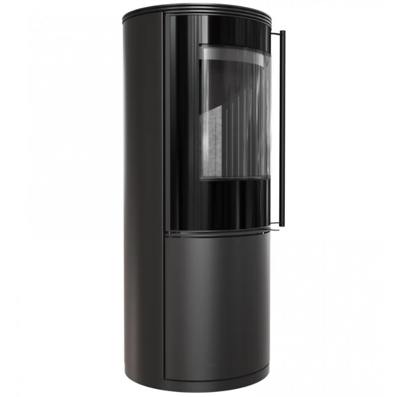 KRATKI SVEN/BLACK 7KW ECODESIGN (75 - 90M2) ΕΝΕΡΓΕΙΑΚΗ ΣΟΜΠΑ ΑΠΟ ΧΑΛΥΒΑ ΜΕ ΜΑΥΡΑ ΚΕΡΑΜΙΚΑ TERMOTEC