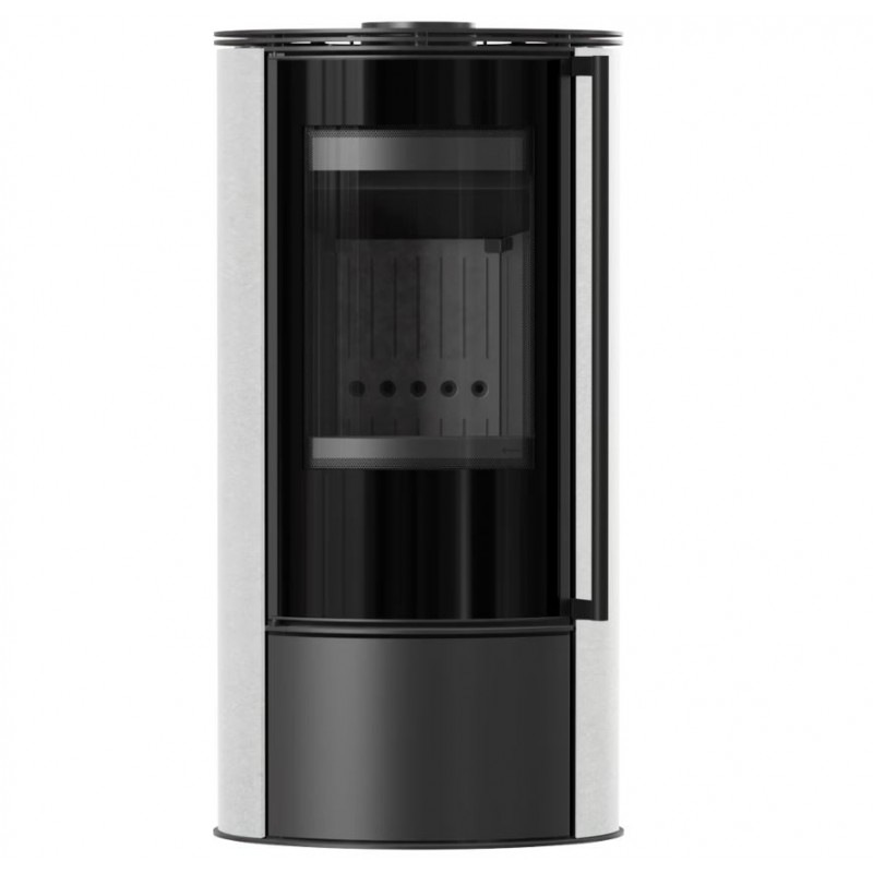 KRATKI ERIK/WS/BLACK (WHITE SATIN) 5,5KW (40-60M2) ΕΝΕΡΓΕΙΑΚΗ ΣΟΜΠΑ ΞΥΛΟΥ ΑΠΟ ΧΑΛΥΒΑ ΜΕ ΜΑΥΡΑ ΚΕΡΑΜΙΚΑ TERMOTEC