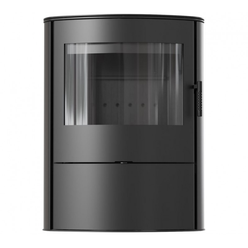 KRATKI ROLLO/2/BLACK 10KW (70-90M2) ΕΝΕΡΓΕΙΑΚΗ ΣΟΜΠΑ ΞΥΛΟΥ ΑΠΟ ΧΑΛΥΒΑ ΜΕ ΜΑΥΡΑ ΚΕΡΑΜΙΚΑ TERMOTEC