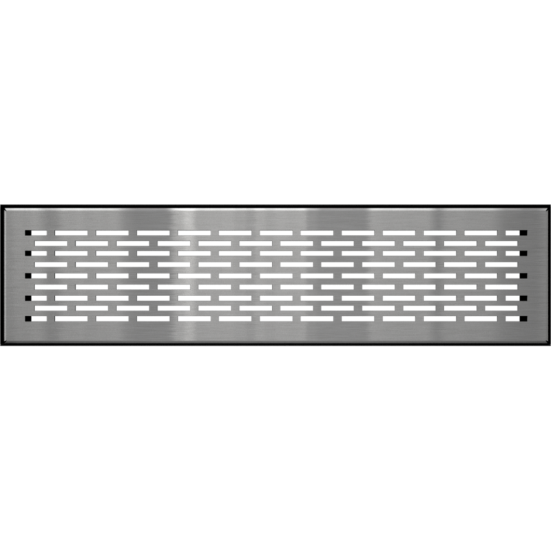 KRATKI ΠΕΡΣΙΔΑ ΔΑΠΕΔΟΥ 940/SZ/FLOOR/SZLIF 9X40CM INOX