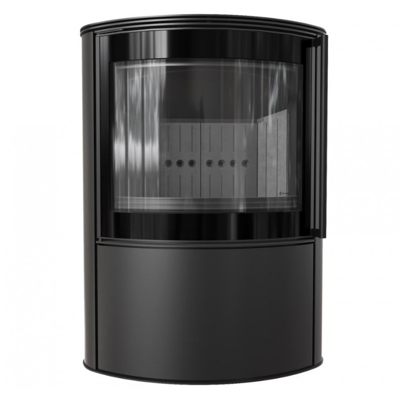 KRATKI BJORN/BLACK 8KW (60-80M2) ΕΝΕΡΓΕΙΑΚΗ ΣΟΜΠΑ ΞΥΛΟΥ ΑΠΟ ΧΑΛΥΒΑ ΜΕ ΜΑΥΡΑ ΚΕΡΑΜΙΚΑ TERMOTEC