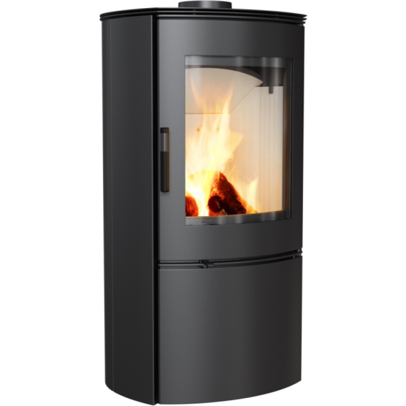 KRATKI FALCON ECODESIGN (A+) 9KW (80-120M2) ΕΝΕΡΓΕΙΑΚΗ ΣΟΜΠΑ ΑΠΟ ΧΑΛΥΒΑ ΜΕ ΛΕΥΚΑ ΚΕΡΑΜΙΚΑ TERMOTEC