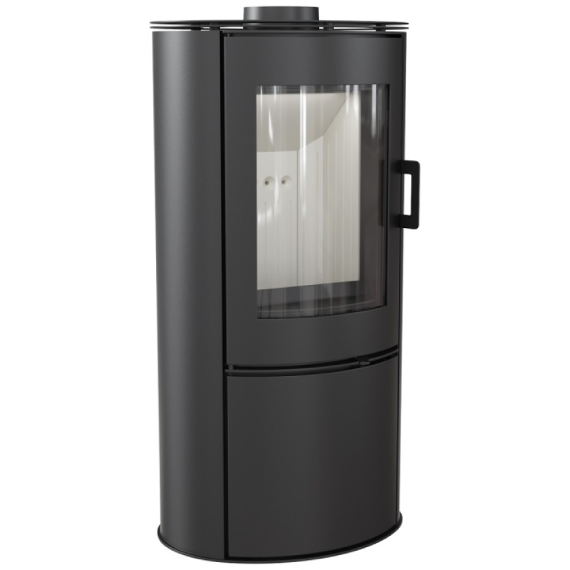 KRATKI KOZA/AB/S/DR/ECO ECODESIGN (A+) 5,5KW (50-70M2) ΕΝΕΡΓΕΙΑΚΗ ΣΟΜΠΑ ΞΥΛΟΥ ΑΠΟ ΧΑΛΥΒΑ ΜΕ ΛΕΥΚΑ ΚΕΡΑΜΙΚΑ TERMOTEC