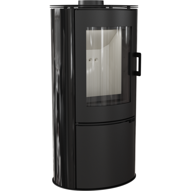 KRATKI ΣΟΜΠΑ KOZA/AB/S/DR/KAFEL/BLACK 8KW / 50-70m2 ΕΝΕΡΓΕΙΑΚΗ ΣΟΜΠΑ ΞΥΛΟΥ ΑΠΟ ΧΑΛΥΒΑ ΜΕ ΕΞΩΤΕΡΙΚΗ ΕΠΕΝΔΥΣΗ ΑΠΟ ΜΑΥΡΟ ΚΕΡΑΜΙΚΟ