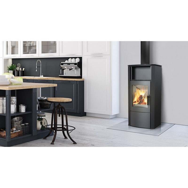 KRATKI KOZA/PROTON 8KW (55-80M2) ΕΝΕΡΓΕΙΑΚΗ ΣΟΜΠΑ ΞΥΛΟΥ ΑΠΟ ΧΑΛΥΒΑ ΜΕ ΛΕΥΚΑ ΚΕΡΑΜΙΚΑ TERMOTEC