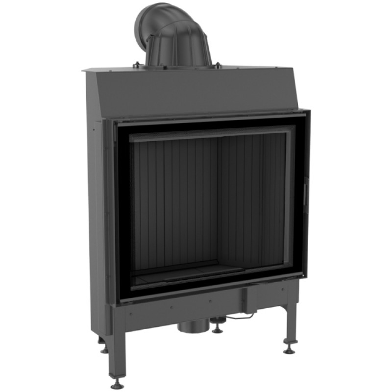 KRATKI NADIA/13/BLACK ΑΝΟΙΓΟΜΕΝΟ ECODESIGN 13KW (100-140Μ2) ΕΝΕΡΓΕΙΑΚΟ ΤΖΑΚΙ ΑΕΡΟΘΕΡΜΟ ΜΕ ΜΑΥΡΑ ΚΕΡΑΜΙΚΑ TERMOTEC