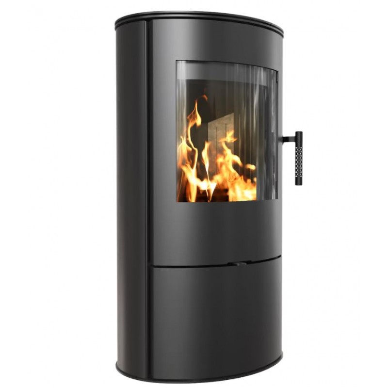 KRATKI ROLLO/BLACK 8KW ECODESIGN (50-70M2) ΕΝΕΡΓΕΙΑΚΗ ΣΟΜΠΑ ΞΥΛΟΥ ΑΠΟ ΧΑΛΥΒΑ ΜΕ ΕΠΕΝΔΥΣΗ ΑΠΟ ΜΑΥΡΑ ΚΕΡΑΜΙΚΑ TERMOTEC