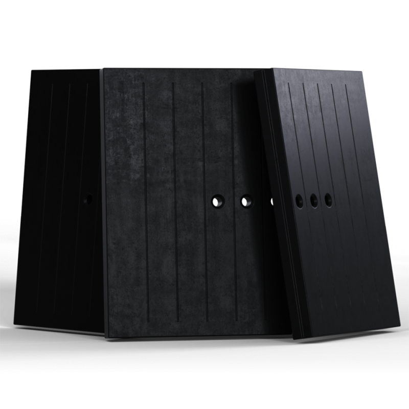 KRATKI TERMOTEC/NADIA/14/BLACK SET ΜΑΥΡΩΝ ΚΕΡΑΜΙΚΩΝ ΓΙΑ ΤΙΣ ΕΣΤΙΕΣ NADIA/14 - NADIA/14/G/BLACK