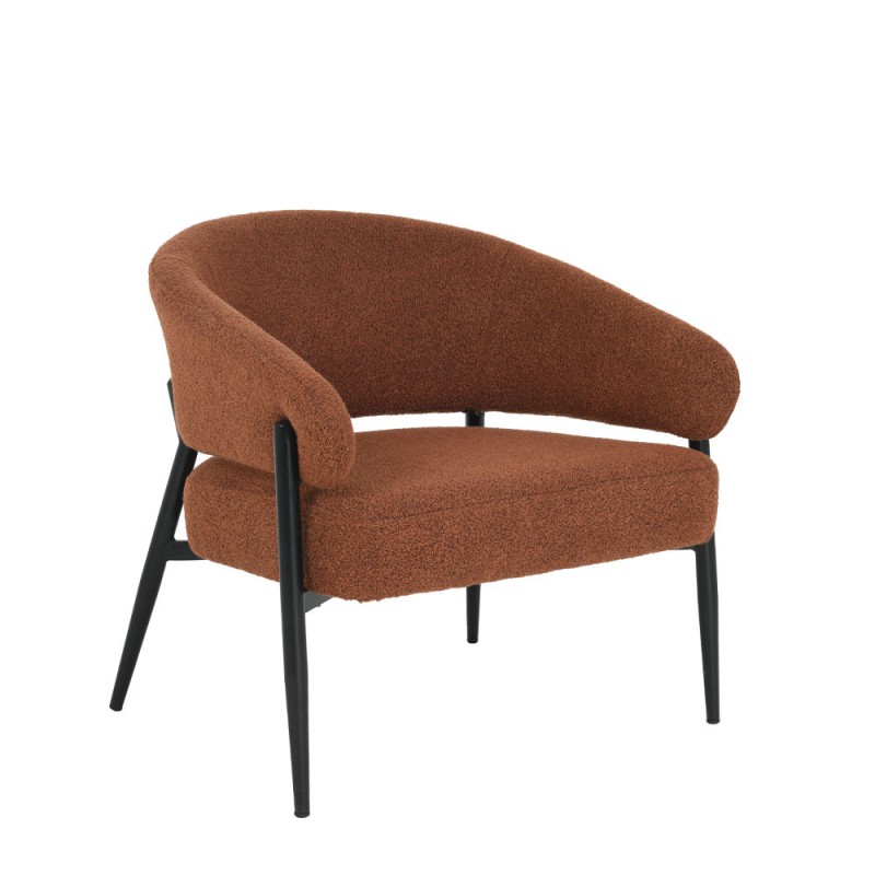 MORITZ ΠΟΛΥΘΡΟΝΑ TERRACOTTA 73x72xH75cm