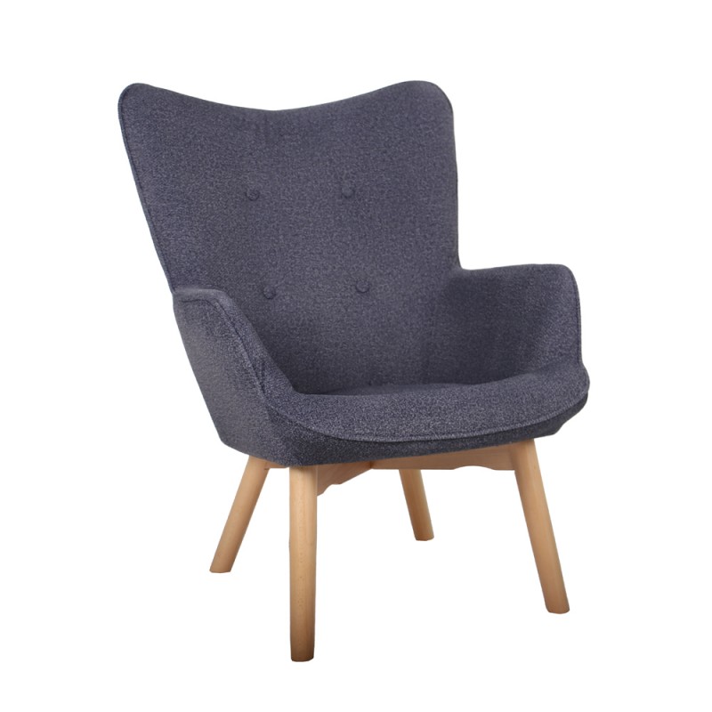 NAVONA ΠΟΛΥΘΡΟΝΑ ΓΚΡΙ 72x82xH94cm