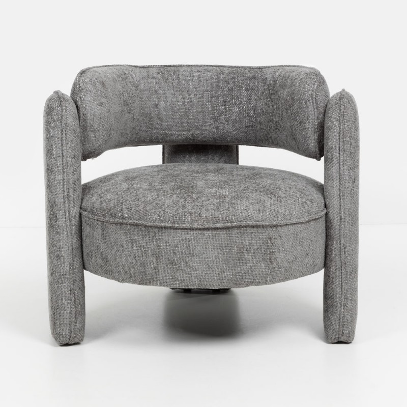 GRADA SMALL ΠΟΛΥΘΡΟΝΑ ΓΚΡΙ 79x85x70.5cm