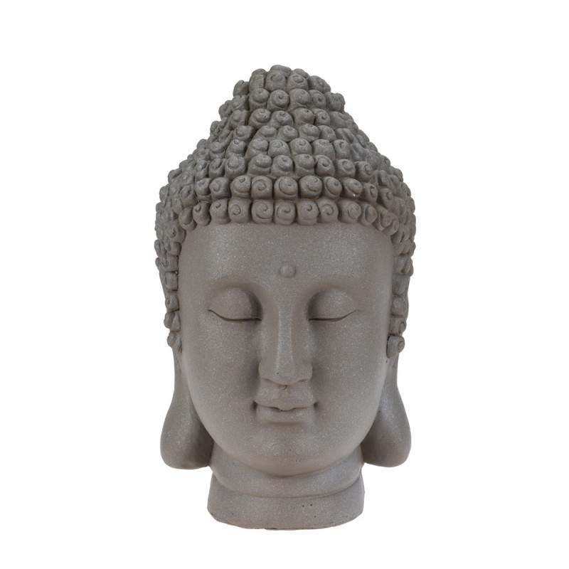 BUDDHA ΔΙΑΚΟΣΜΗΤΙΚΟ ΒΟΥΔΑΣ 22x24x40cm ΤΣΙΜΕΝΤΟ ΓΚΡΙ