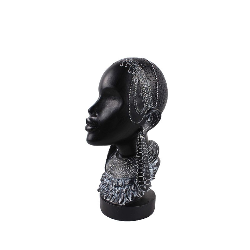 ANAN ΔΙΑΚΟΣΜΗΤΙΚΟ ΦΙΓΟΥΡΑ 16x14x29cm POLYRESIN ΜΑΥΡΟ