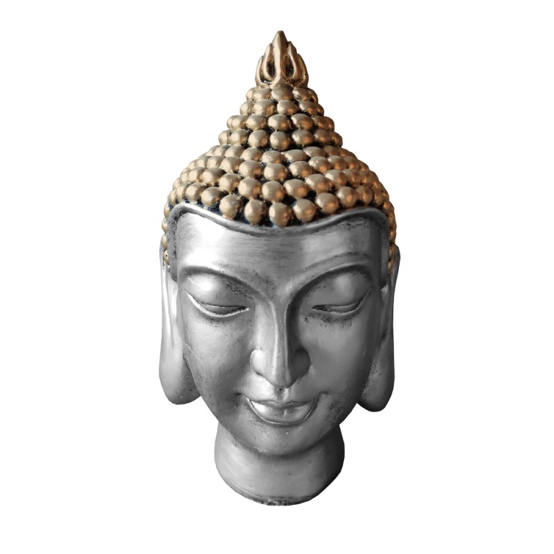 GODAMA ΔΙΑΚΟΣΜΗΤΙΚΟ ΒΟΥΔΑΣ 15x14x26cm POLYRESIN ΧΡΥΣΟ ΑΣΗΜΙ