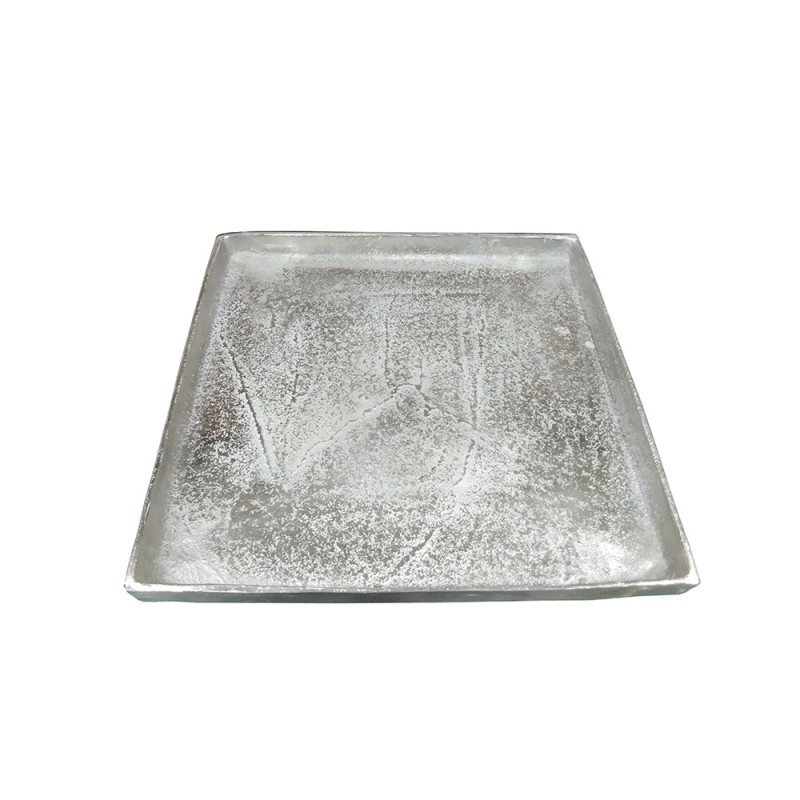 ETHEL ΔΙΣΚΟΣ ΔΙΑΚΟΣΜΗΣΗΣ 30x30x3cm ΑΛΟΥΜΙΝΙΟ ΑΣΗΜΙ