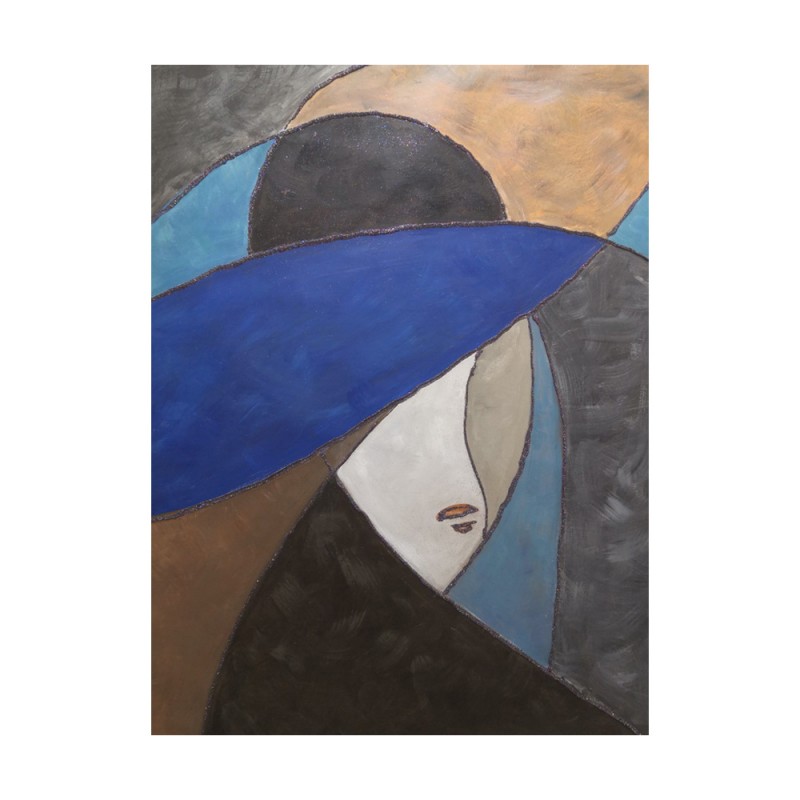 EL ΠΙΝΑΚΑΣ ΔΙΑΚΟΣΜΗΣΗΣ 76x100x4cm ΚΑΜΒΑΣ ΠΟΛΥΧΡΩΜΟ ΞΥΛΟ